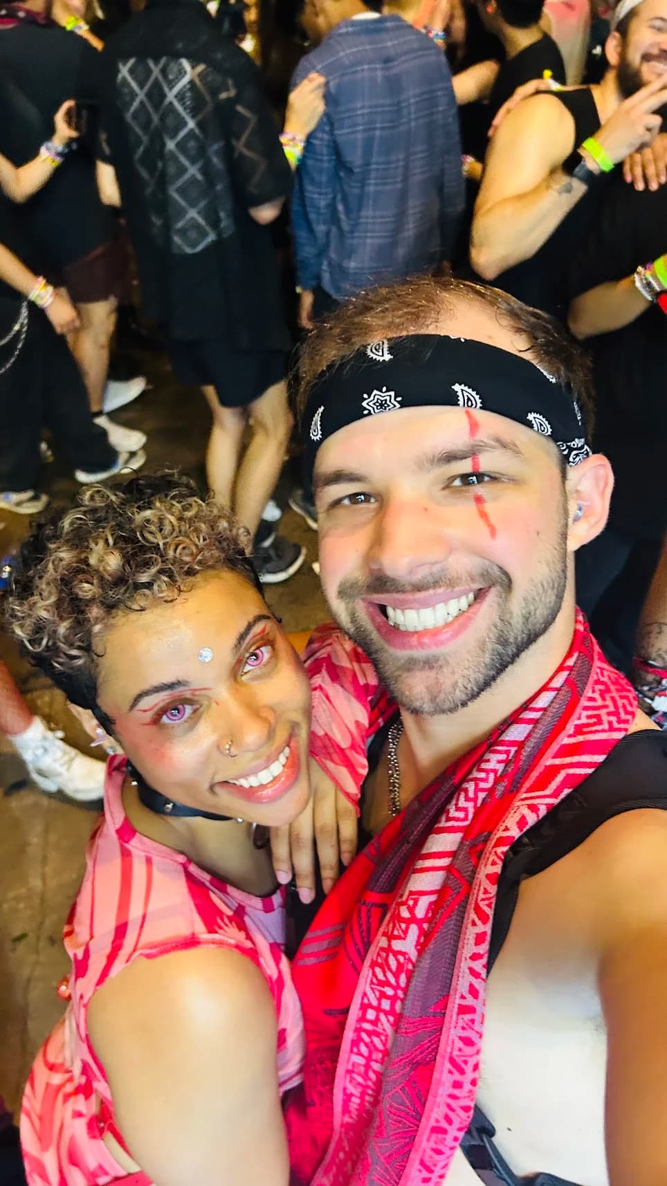 Eva and Sean at Bonnaroo 20024